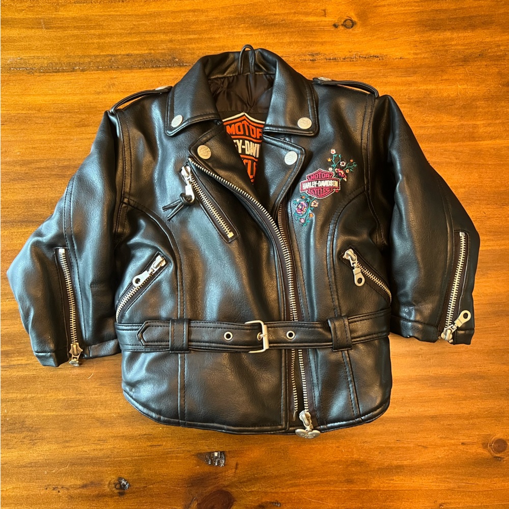 Harley Davidson Baby Girl 24 Months Motorcycle Jacket